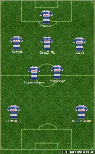 Queens Park Rangers Formation 2014