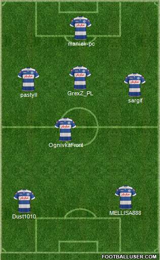 Queens Park Rangers Formation 2014