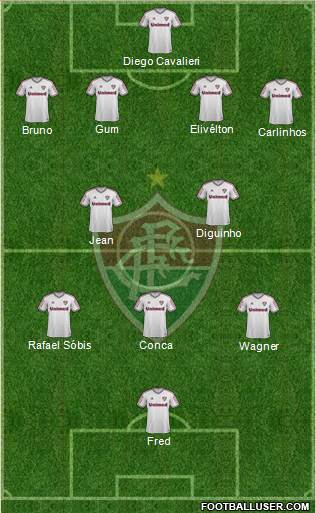 Fluminense FC Formation 2014