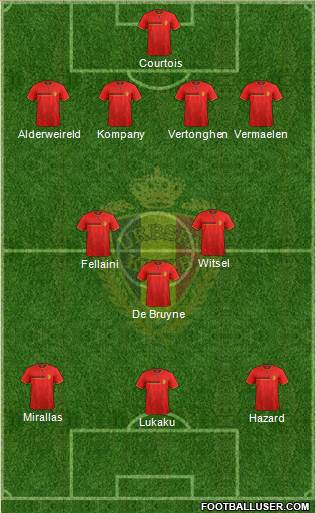 Belgium Formation 2014