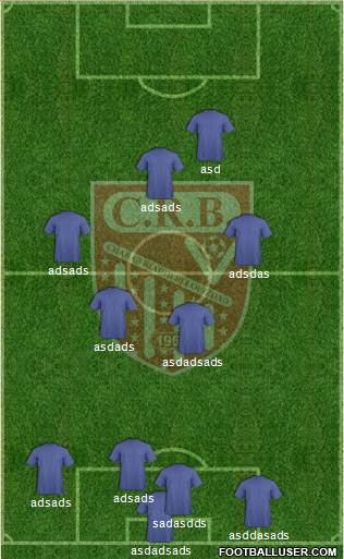 Chabab Riadhi Belouizdad football formation