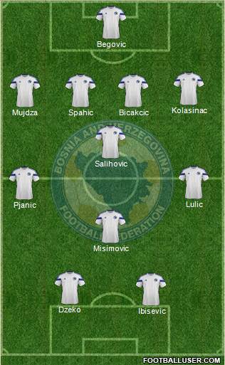 Bosnia and Herzegovina Formation 2014