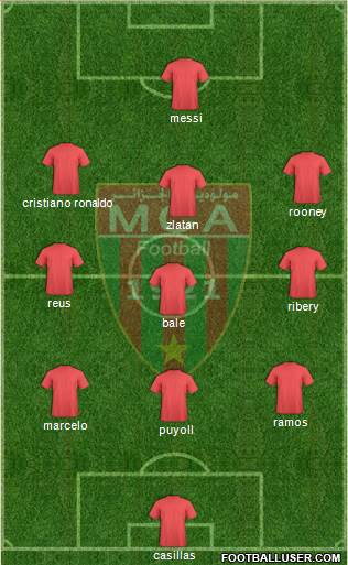 Mouloudia Club d'Alger football formation