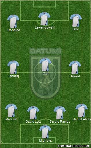 Dinamo Batumi Formation 2014