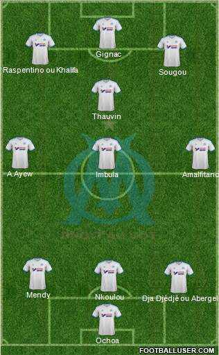 Olympique de Marseille Formation 2014