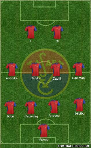 Budapesti Vasas SC Formation 2014