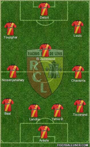Racing Club de Lens Formation 2014