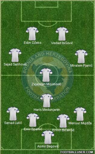 Bosnia and Herzegovina Formation 2014