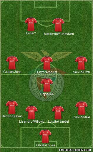 Sport Lisboa e Benfica - SAD Formation 2014