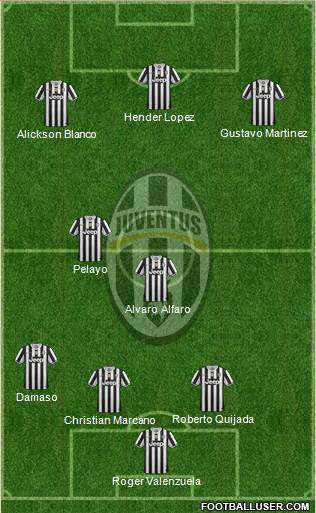 Juventus Formation 2014