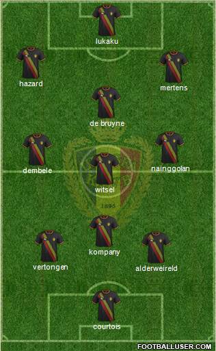 Belgium Formation 2014