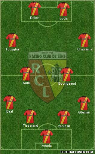 Racing Club de Lens Formation 2014