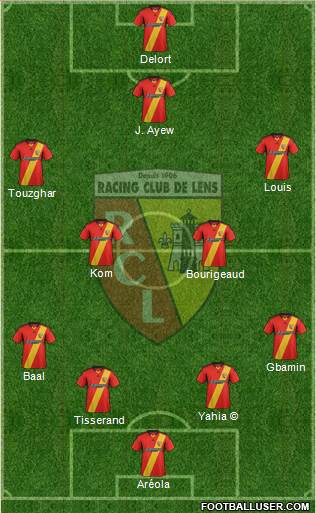 Racing Club de Lens Formation 2014
