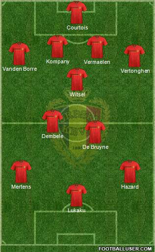 Belgium Formation 2014