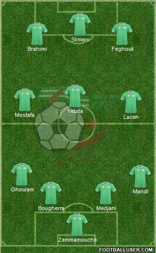 Algeria Formation 2014