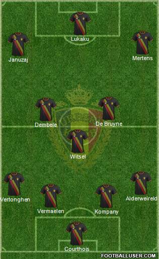 Belgium Formation 2014