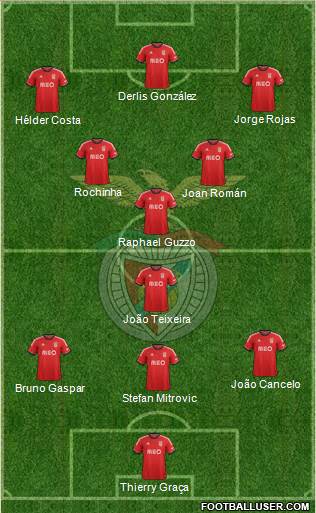 Sport Lisboa e Benfica - SAD Formation 2014