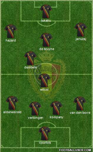 Belgium Formation 2014