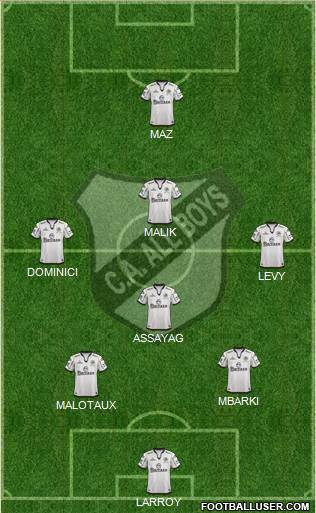 All Boys Formation 2014