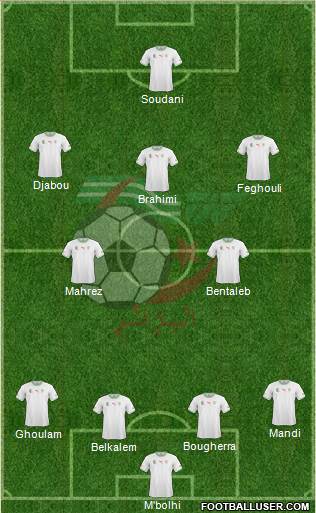 Algeria Formation 2014