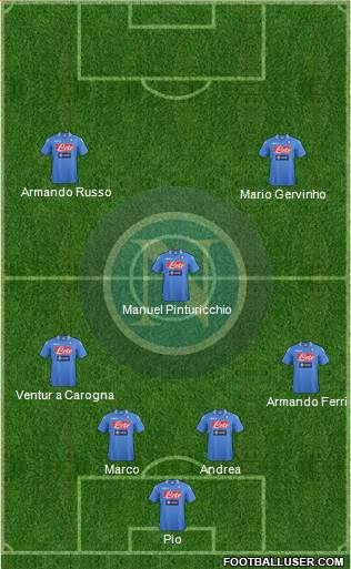 Napoli Formation 2014