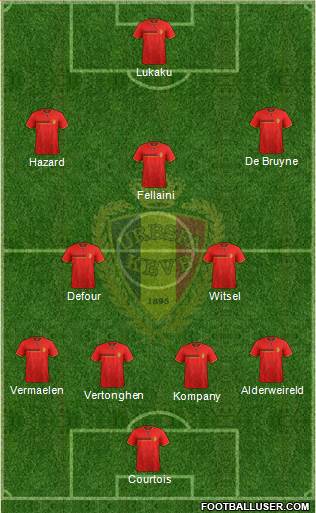 Belgium Formation 2014