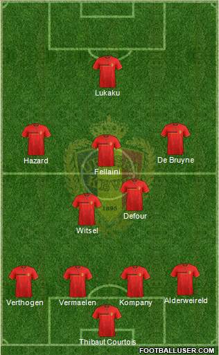 Belgium Formation 2014