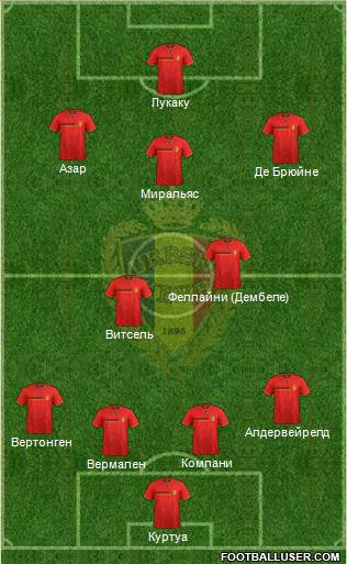 Belgium Formation 2014