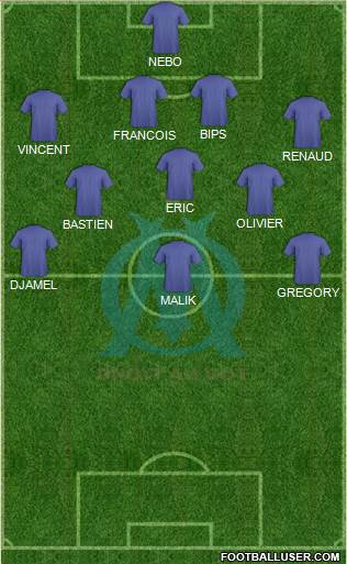 Olympique de Marseille Formation 2014