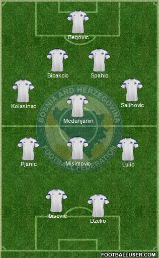 Bosnia and Herzegovina Formation 2014