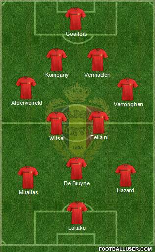 Belgium Formation 2014