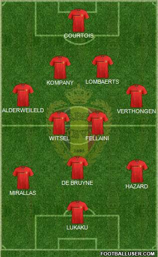 Belgium Formation 2014