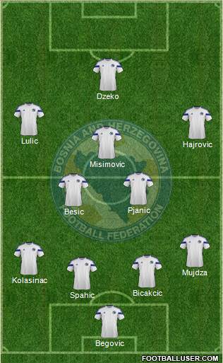 Bosnia and Herzegovina Formation 2014