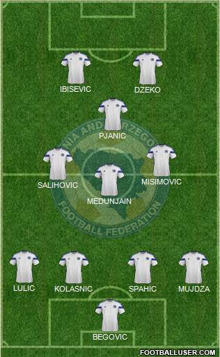 Bosnia and Herzegovina Formation 2014