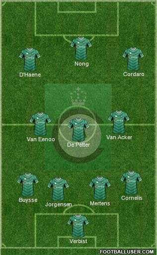 KSV Cercle Brugge Formation 2014