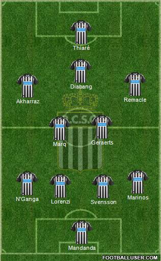 Sporting du Pays de Charleroi Formation 2014