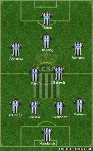 Sporting du Pays de Charleroi football formation