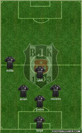 Besiktas JK Formation 2014