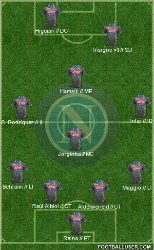 Napoli Formation 2014