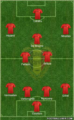 Belgium Formation 2014
