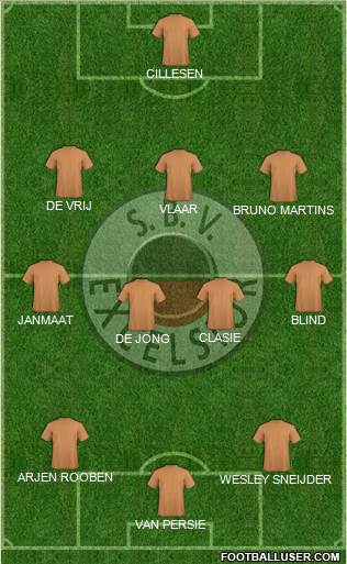 SBV Excelsior Formation 2014