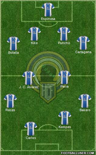 Hércules C.F., S.A.D. Formation 2014