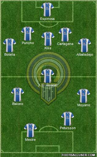 Hércules C.F., S.A.D. Formation 2014
