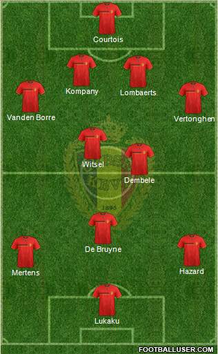 Belgium Formation 2014