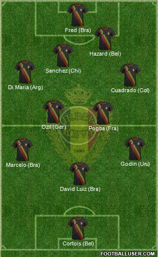 Belgium Formation 2014