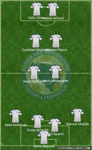 Bosnia and Herzegovina Formation 2014