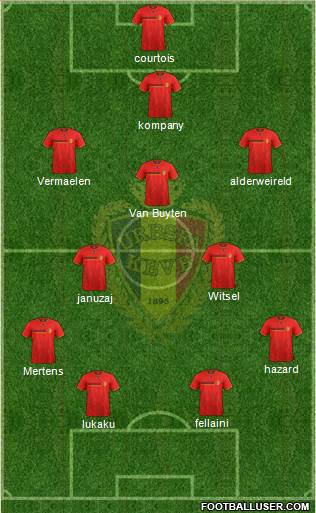 Belgium Formation 2014