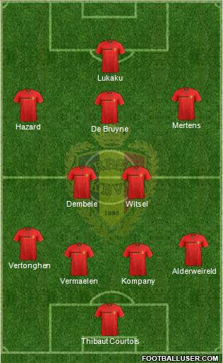 Belgium Formation 2014
