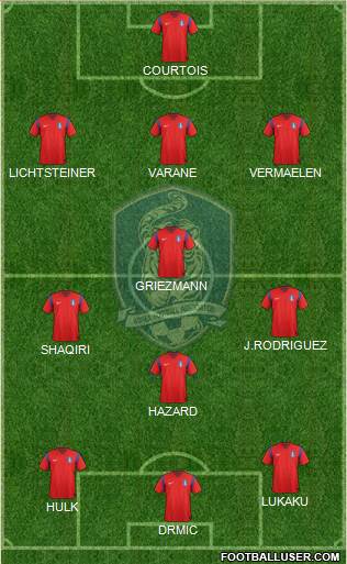 South Korea Formation 2014