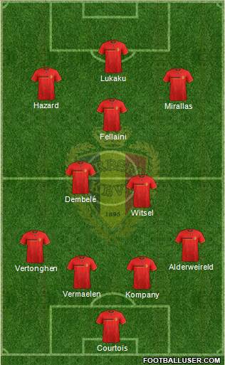 Belgium Formation 2014